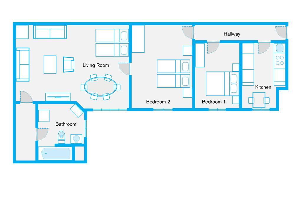 Wilhelmshavener 3Br In Downdown Moabit Appartement Berlijn Buitenkant foto